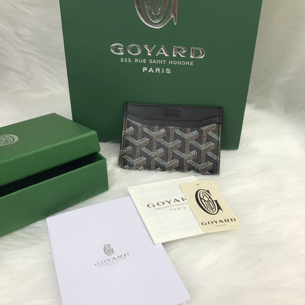 Goyard Saint Sulpice Card Holder  black